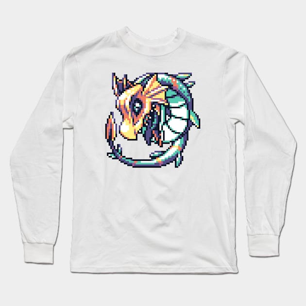 Seadramon Long Sleeve T-Shirt by patackart